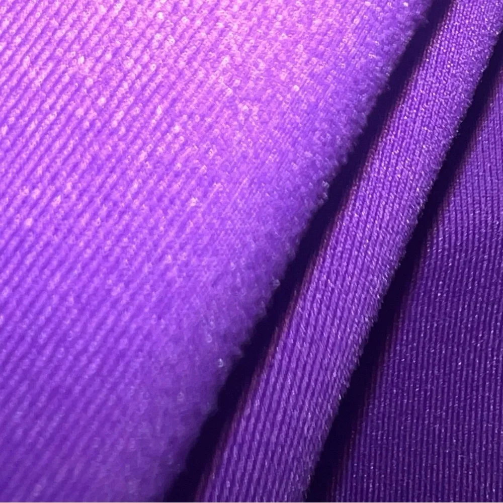 Lululemon Wunder Train HR Crop 15 Inch Everlux Leggings Purple